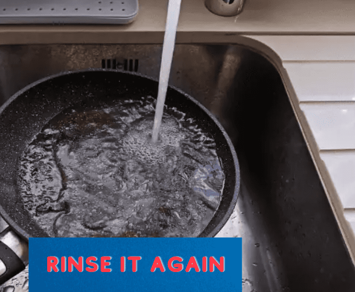 one more time rinse it