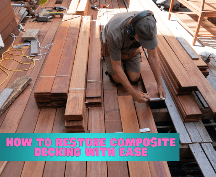 decking restore with ease