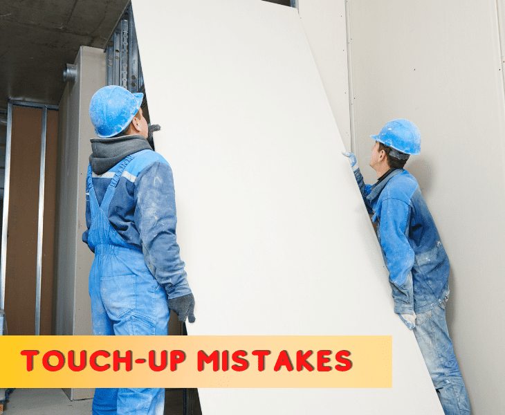 mistakes by installing