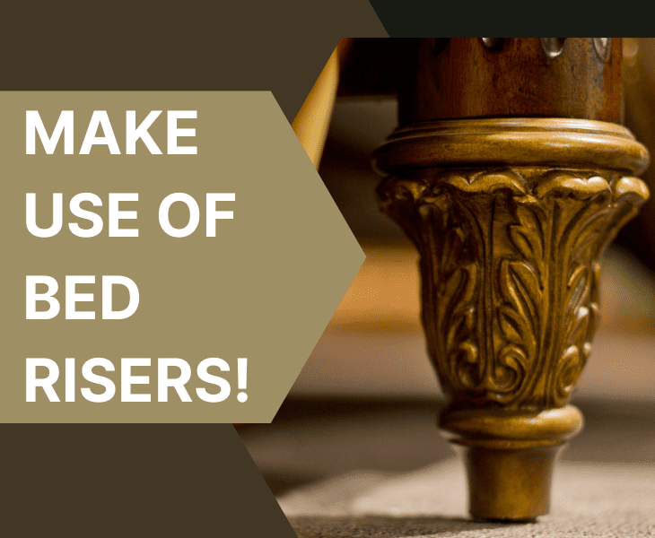 bed risers utilization
