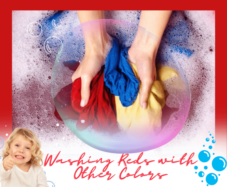 washing others with reds