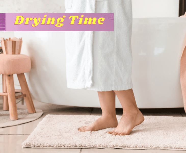 use the rug quickly