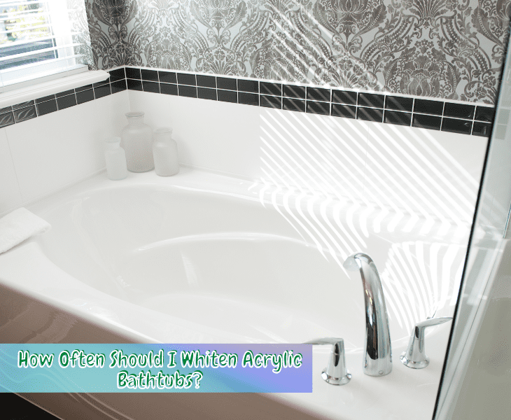 whitening the bathtub