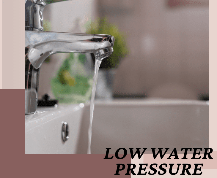 low water pressure