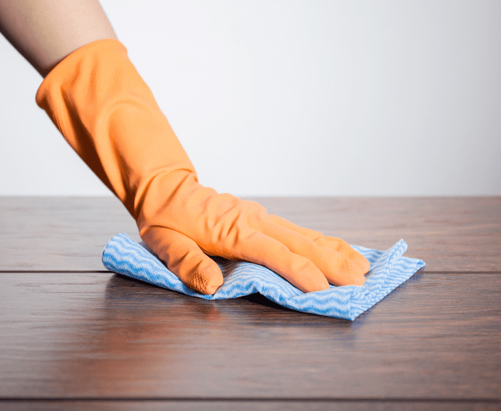 apply the floor stripper