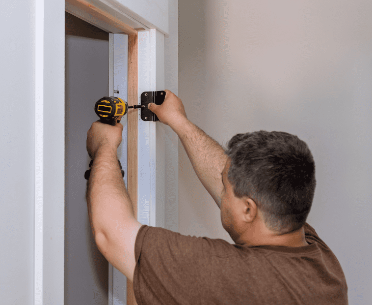what best color hinges for white doors