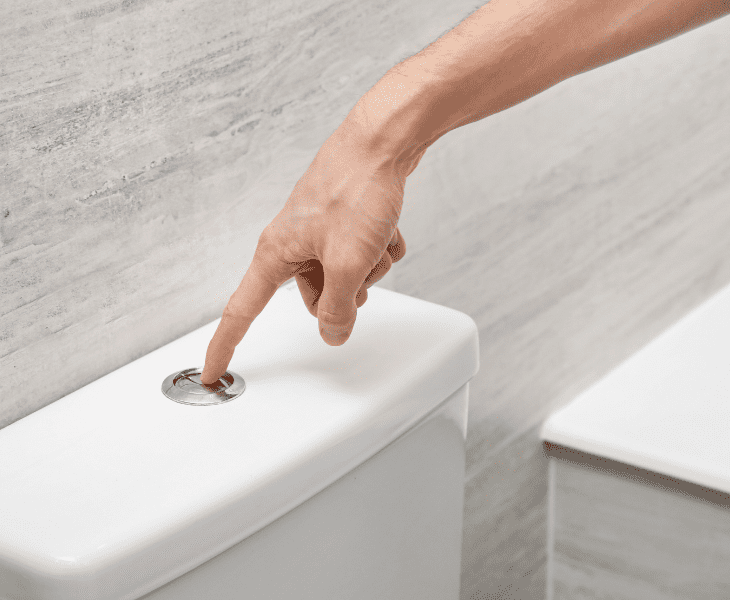 flush your toilet