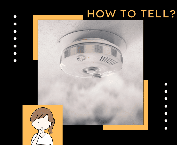 how tell smoke detector has a camera