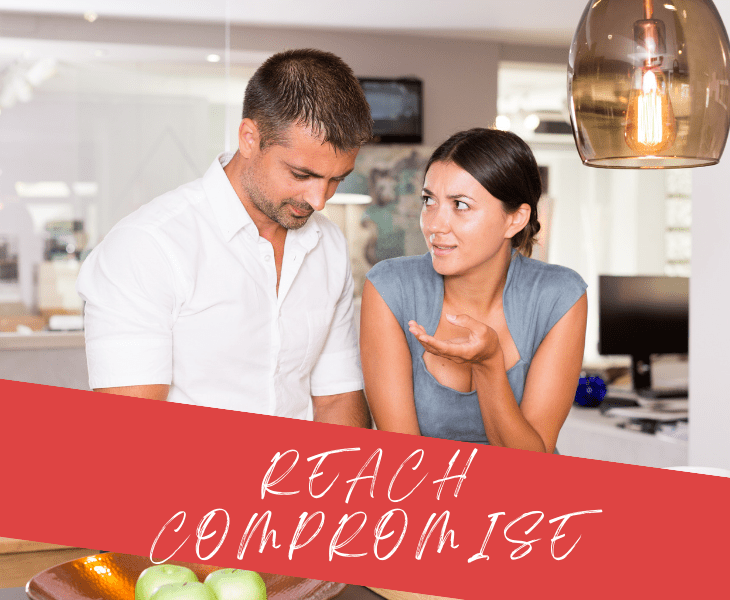 try reach a compromise