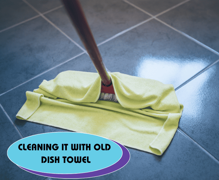 cleaning oil spill