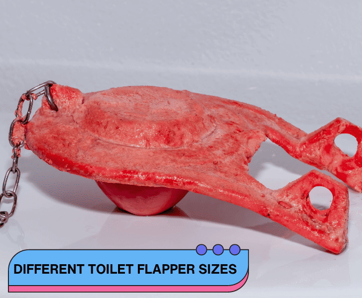 toilet flapper size