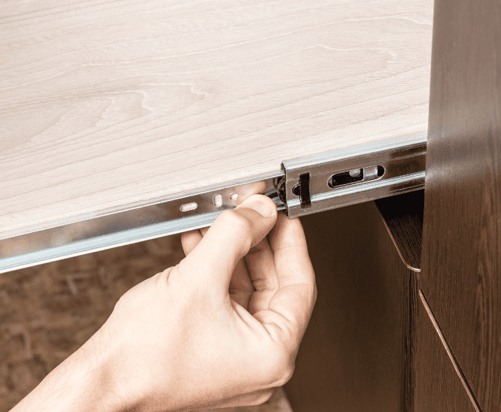 hemnes drawer is not sliding