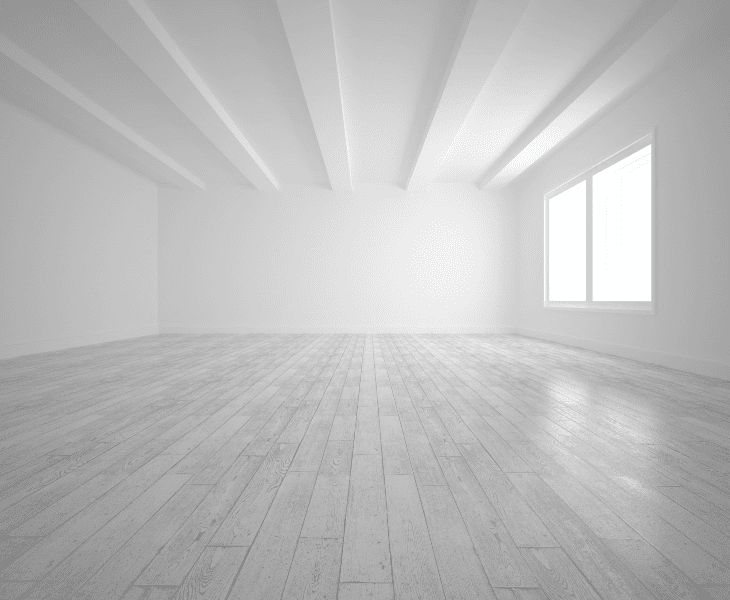 bright white room