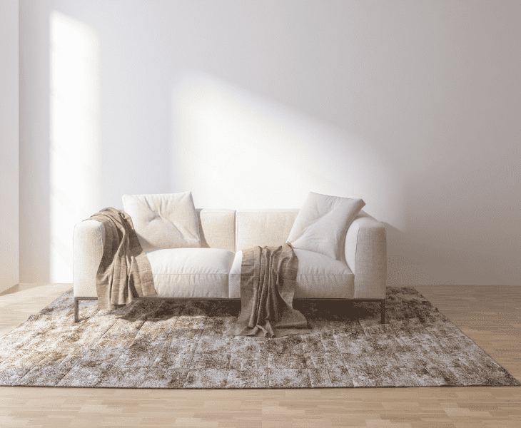 managing heavy furniture on carpet