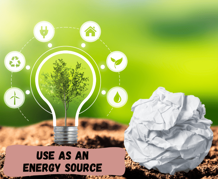paper as source of energy