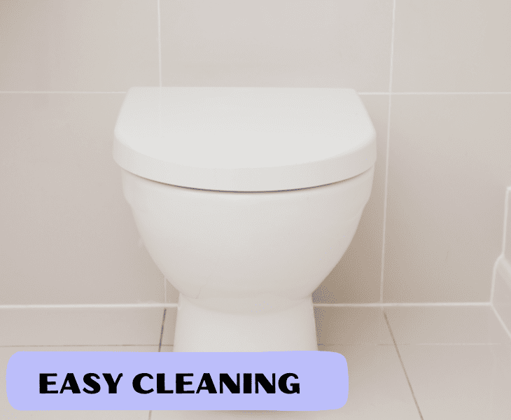 easy cleaning small elongated toilet seat
