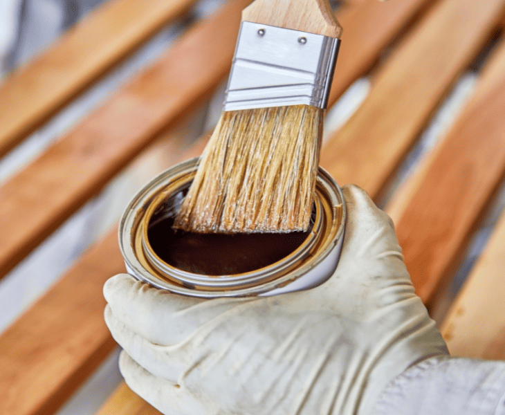 ready to paint the wood