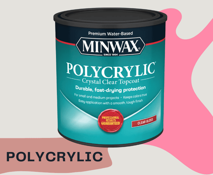 a container of polycrylic