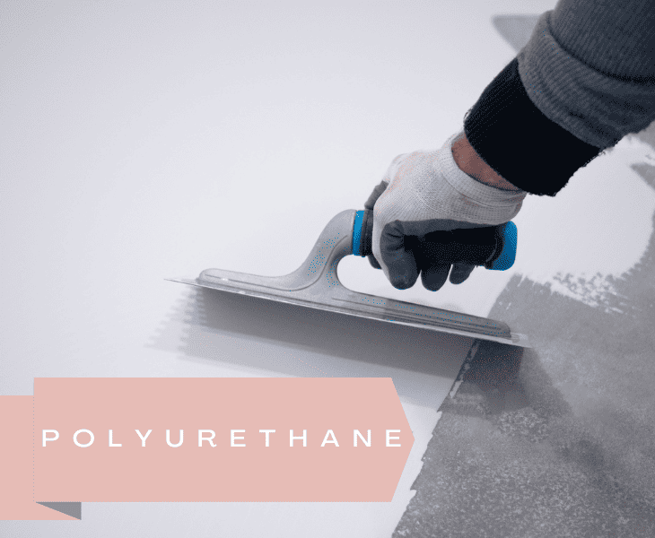 placing polyurethane