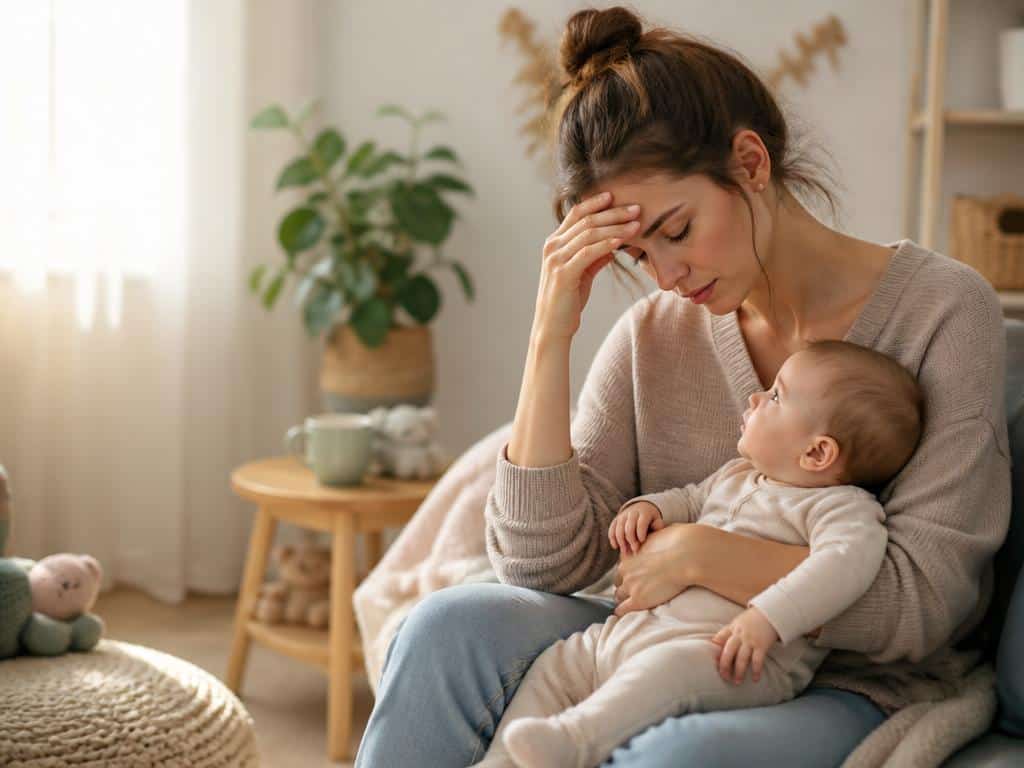 maladie stress comment ne pas communiquer ses emotions negatives a bebe