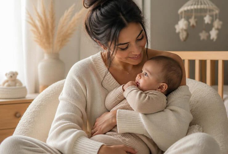 disruptive beaute partage d adorables photos de son bebe on craque totalement