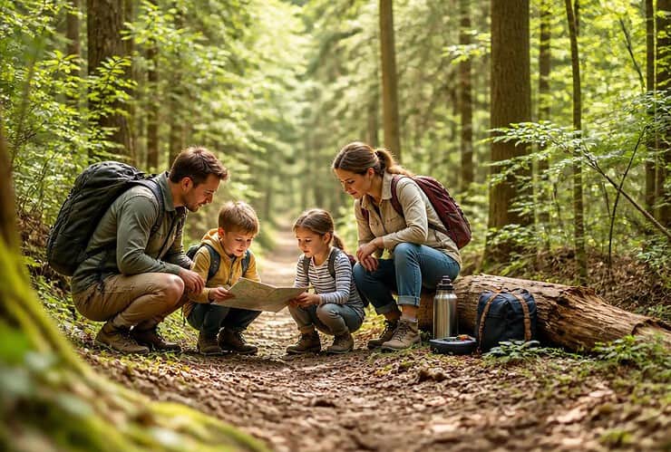 precautions a prendre lors d une balade en foret en famille