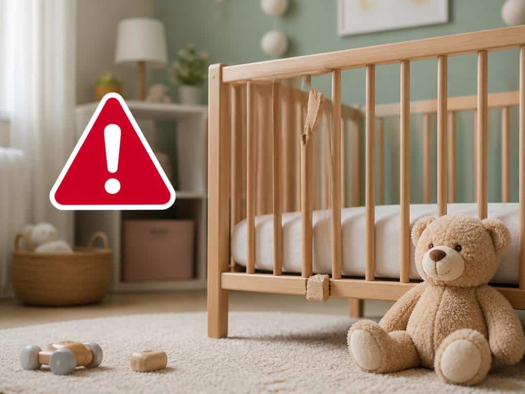 un lit pour bebe susceptible de se casser est rappele