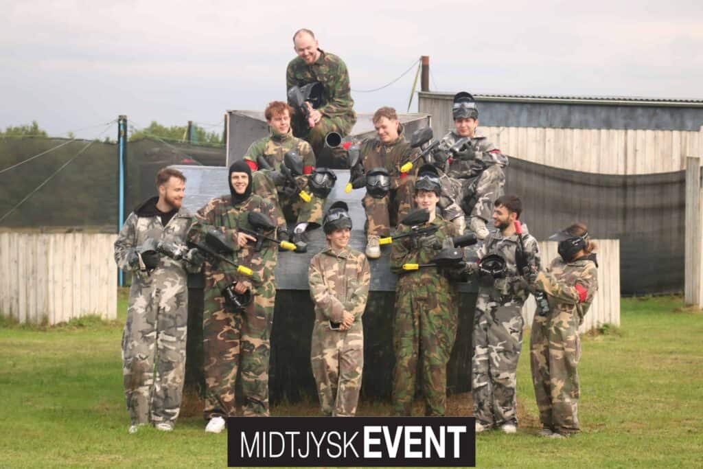 Paintball gruppe til polterabend