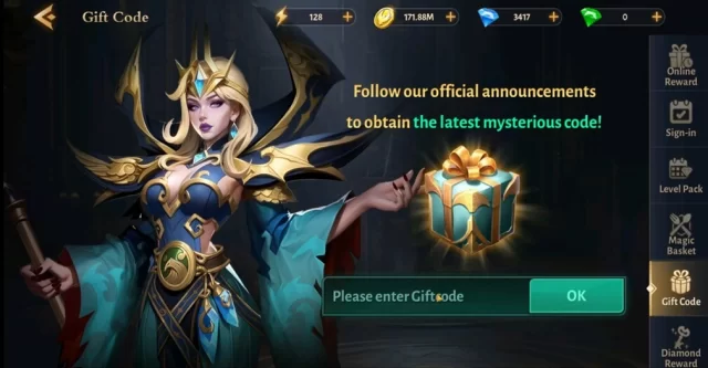 codes cadeaux dungeon hunter 6