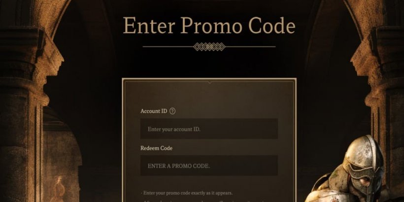 site de redemption de code promo Dark and Darker