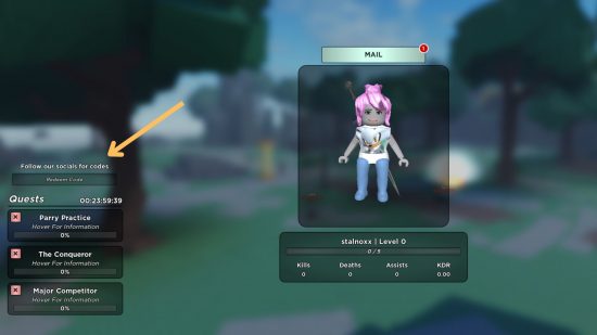 Codes Balthazar (1) Comment échanger les codes Balthazar dans le jeu Roblox