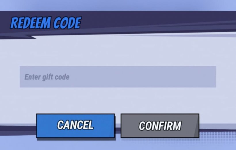 fenêtre de saisie des codes DC Dark Legion