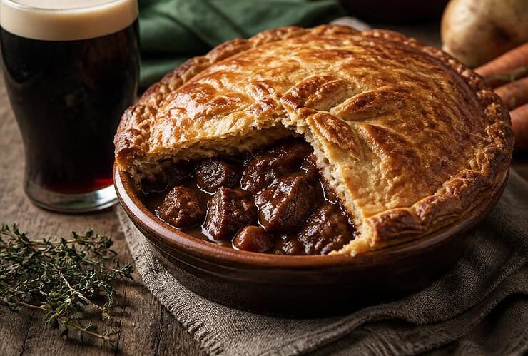 pie de coeur de boeuf a la guinness irlande fid