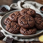 biscuits moelleux au chocolat et gingembre