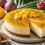 cheesecake mangue passion