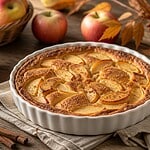 clafoutis aux pommes a la cannelle facile