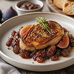 foie gras poele au chutney de figues repas dominical partie i
