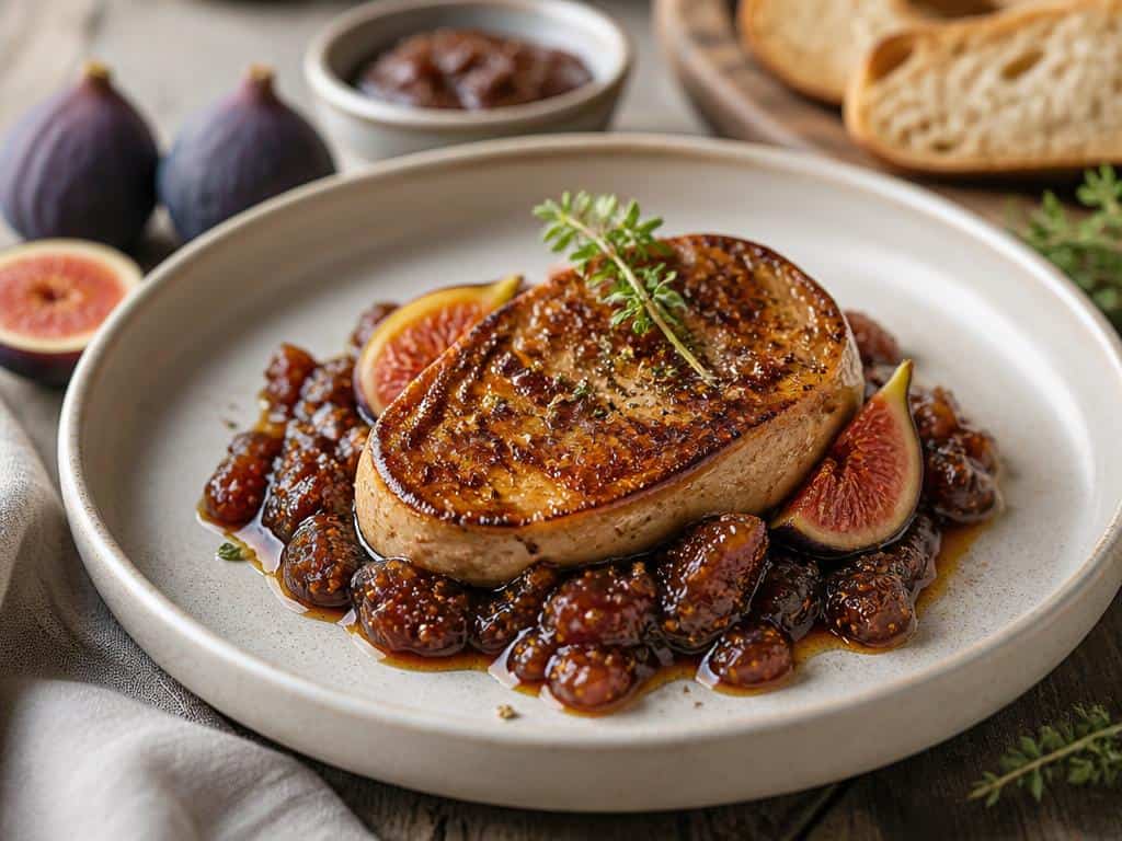 foie gras poele au chutney de figues repas dominical partie i