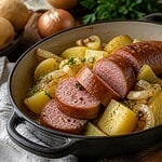 pommes de terre et saucisse de morteau a ma facon