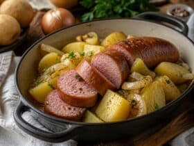 pommes de terre et saucisse de morteau a ma facon