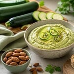 tartinade de courgettes a la puree d amandes fid