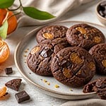 biscuits chocolat mandarine