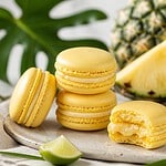 macaron ananascitron vert