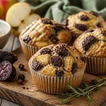 muffins au boudin noir pommes et mascarpone