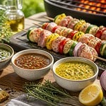 trois marinades de laurent mariotte qui vont transformer vos brochettes au barbecue