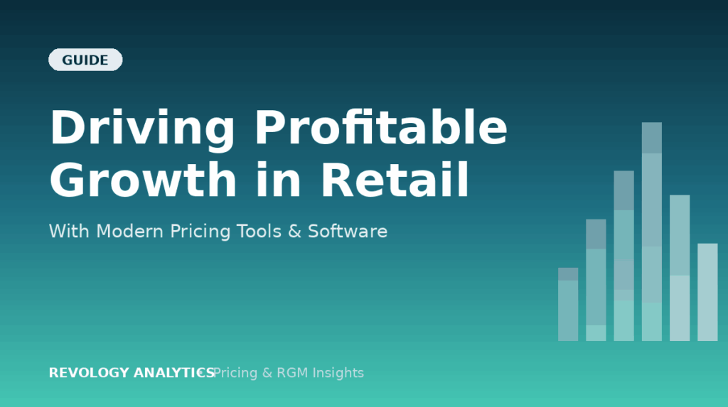 Retail growth strategy using pricing tools and software for profitability.