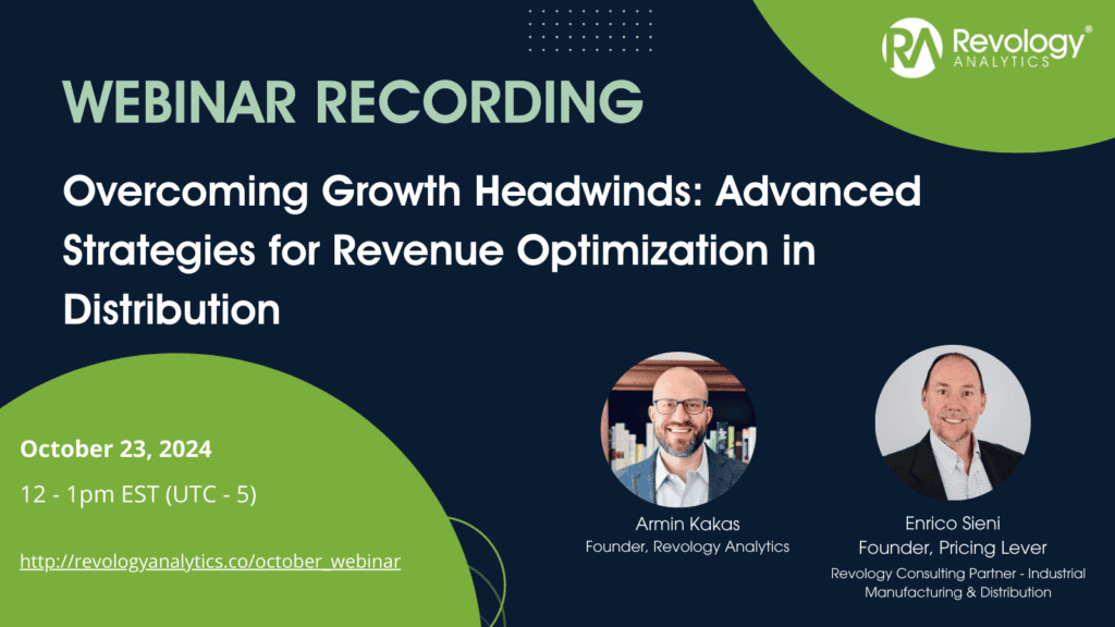 AI/ML Strategies for Revenue Growth in Distribution.