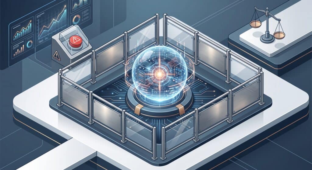 Advanced data analytics and AI technology for business insights.