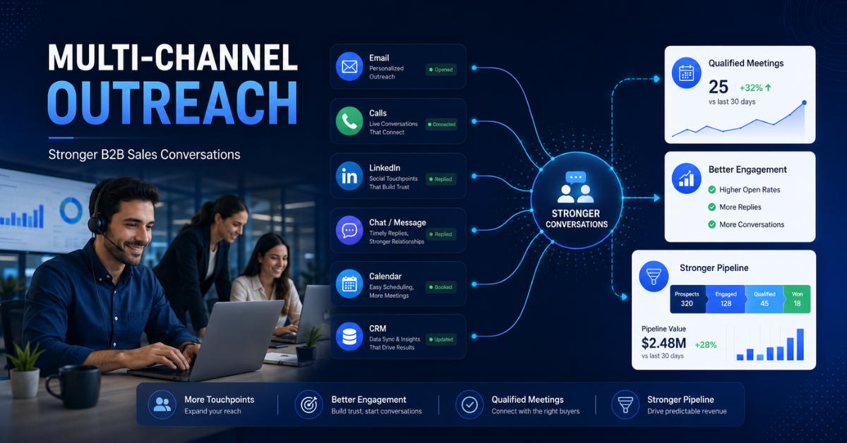 Why Multi-Channel Outreach Creates Stronger B2B Sales Conversations
