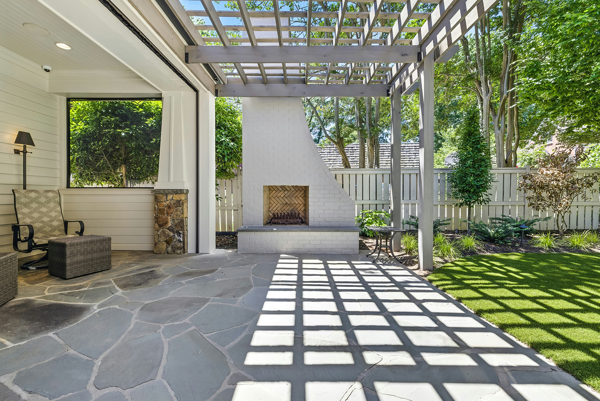 Patio Hardscape extends living space